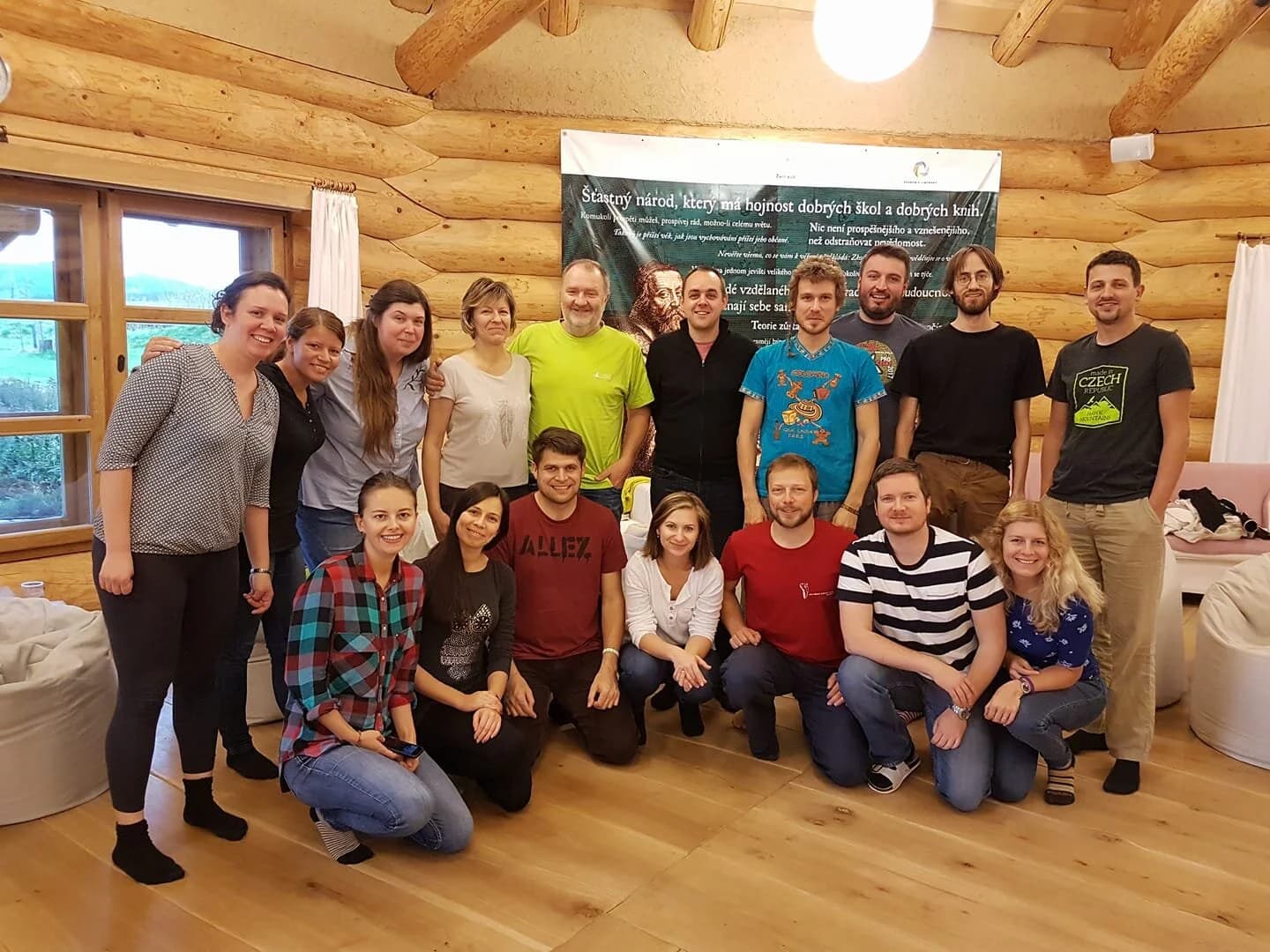 Komunita Future Leader — společná fotka
